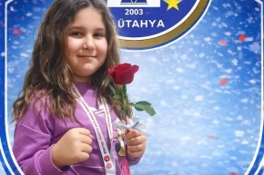 Minik sporcu İdil Çakırdan Türkiye ikinciliği