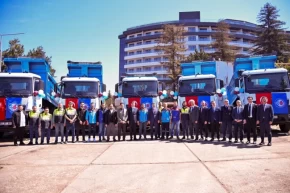 Trabzonda Büyükşehir Belediyesi araç filosunu güçlendiriyor