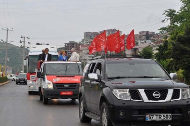 DEV konvoy'dan görüntüler