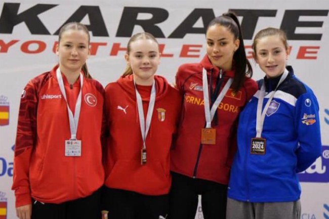 Nilüferli karateciler İspanya'dan madalyalarla döndü