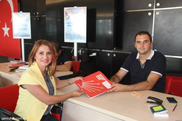 ŞEKERCİ BAŞVURUSUNU YAPTI...