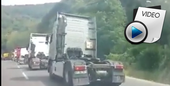 EREĞLİ-ALAPLI KARAYOLUNU KAPATTILAR!..