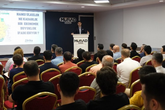 MÜSİAD Bursa'da Afrika İhracat Fırsatları konuşuldu