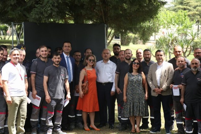 Sirena Marine 'Mesleki Eğitim Diploma Telafi Programı'nda mezuniyet heyecanı