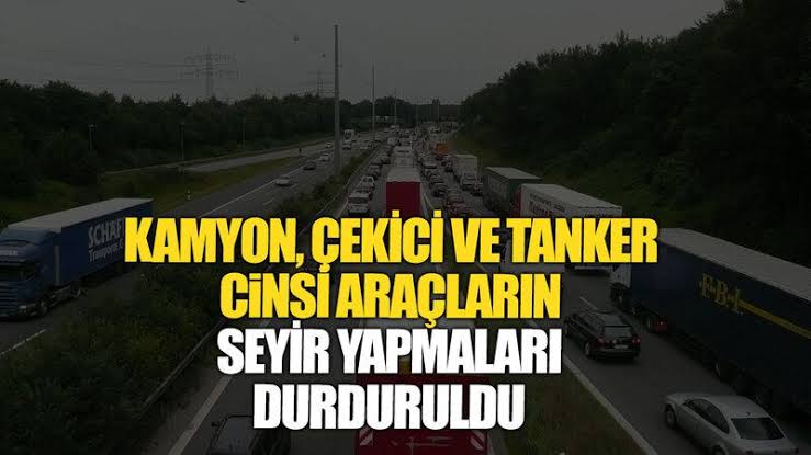 Zonguldak Devrek arası kamyon seyri durduruldu