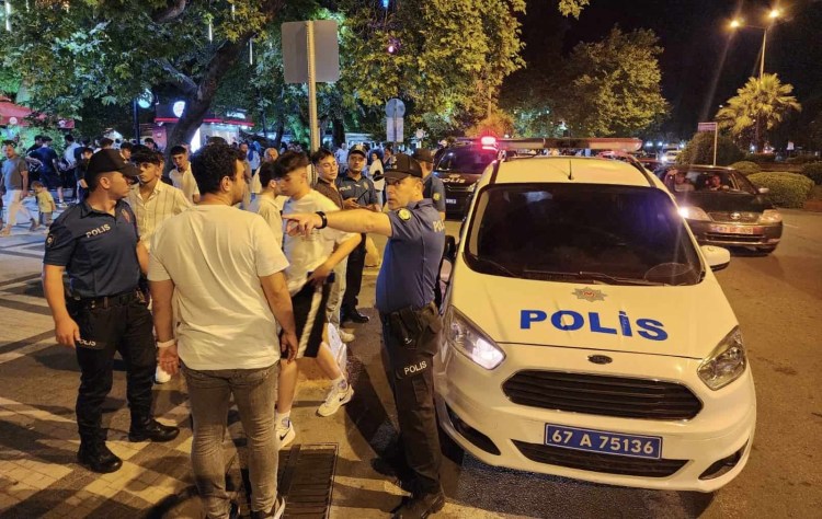 Gençler arasındaki kavga karakolda son buldu