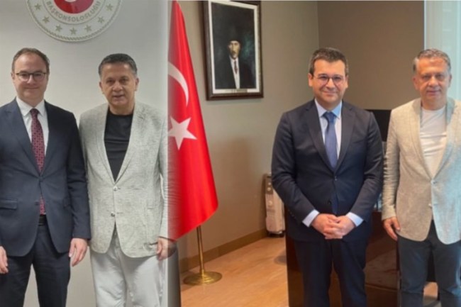 Küresel Gazeteciler Konseyi'nden Kanada'da önemli temaslar