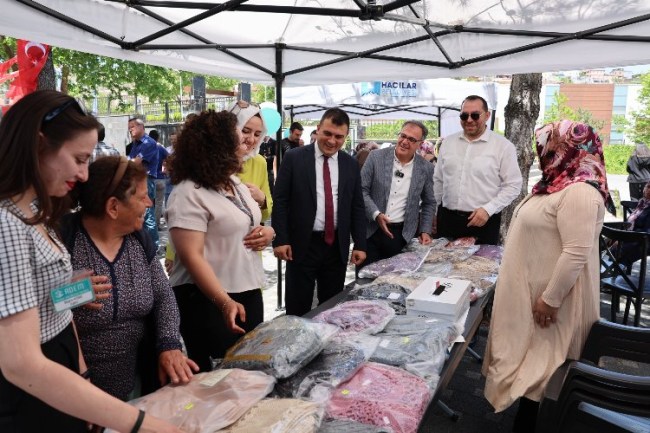 Başkan Özdoğan: "Üreten kadınlarımızın her zaman yanındayız"