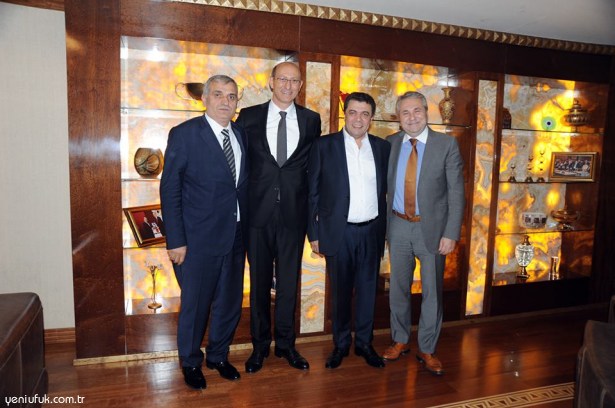 ERDEMİR ÜST YÖNETİMİ İLE BİR ARAYA GELDİLER..