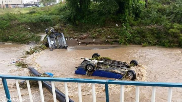 İŞTE FELAKET ANLARI. SADECE YENİ UFUK'TA..