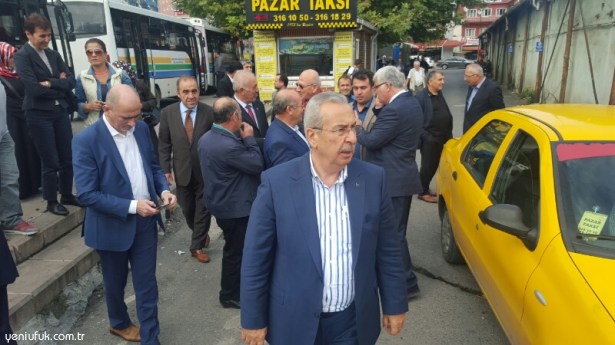 ÇAKAN'DAN 'GEÇMİŞ OLSUN' ZİYARETİ