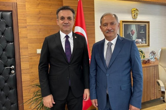 Kahramanmaraş Milletvekili Mevlüt Kurt'tan Bakan Yardımcısı Abdülkadir Polat'a ziyaret