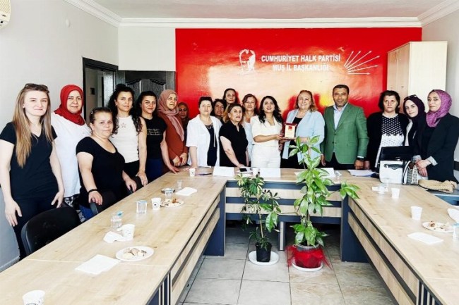 CHP Muş İl Başkanı Sönmez: "Kadınlarımızın olduğu her yerde başarı var"