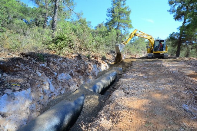 Bodrum'a rekor seviyede su verildi