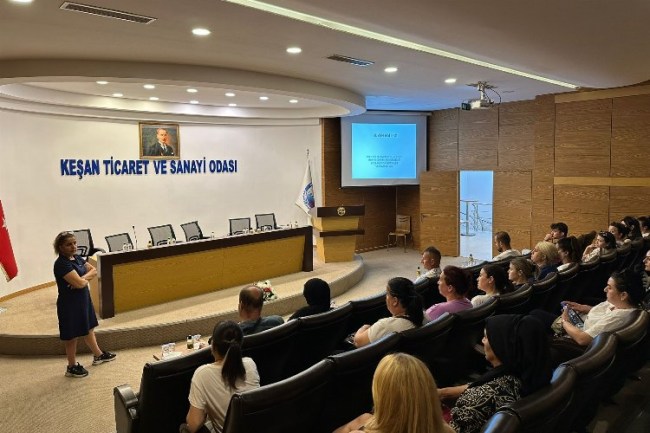 Keşan TSO'da hijyen eğitimleri devam ediyor