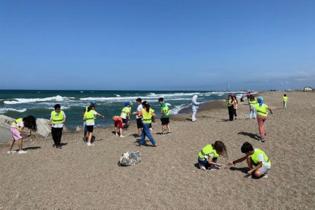 Minikler Sakarya'nın doğal güzelliklerine hayran kaldı
