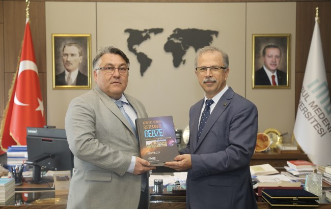 Rektör Özölçer’den Rektör Çelik’e ziyaret