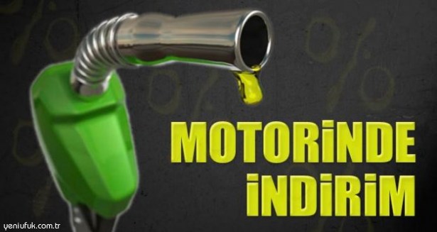 MOTORİNDE İNDİRİM..