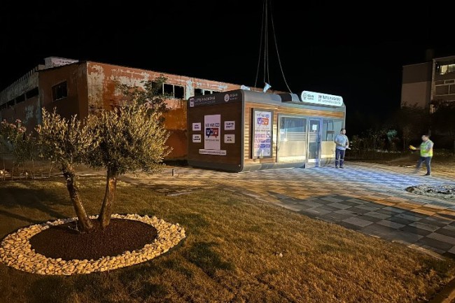 Keşan'da hizmet mobosu Yeni Mahalle'de