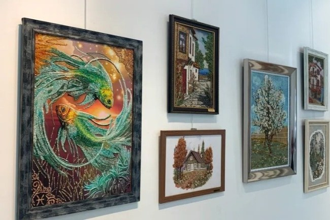 Doğal taş tablolara Bursa'da yoğun ilgi