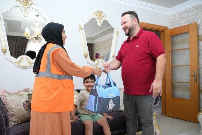 Çayırova'dan ‘Hoş Geldin Bebek' ziyareti