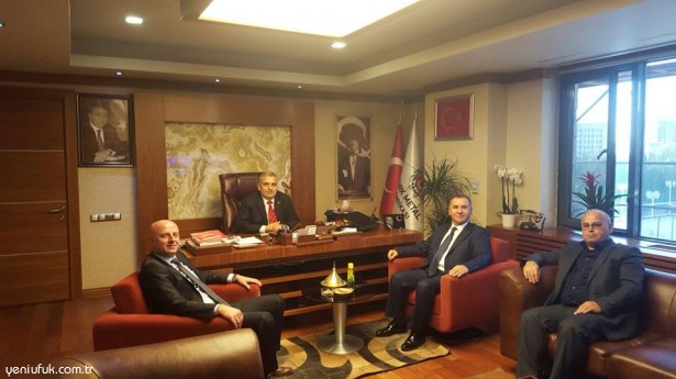 ODABAŞ'I ZİYARET ETTİLER..