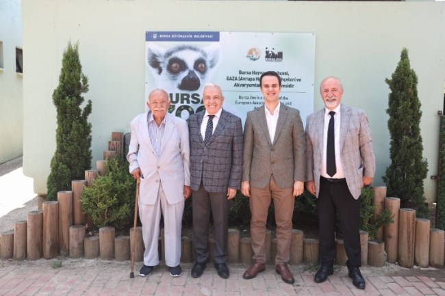 Başkan Şadi Özdemir'den Erdem Saker'e ziyaret