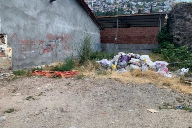 Bursa'da arsalar, madde bağımlılarına mesken oldu