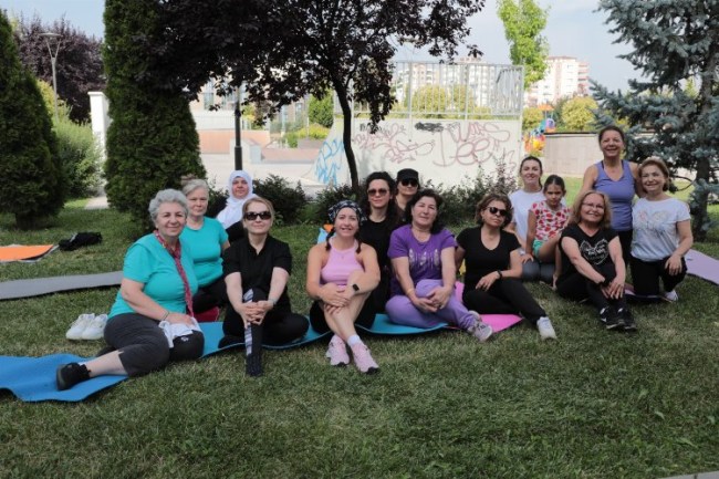 Odunpazarı'nda spora büyük ilgi