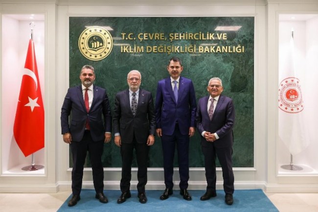 Başkan Büyükkılıç'tan yeni iki bakana "hayırlı olsun" ziyareti