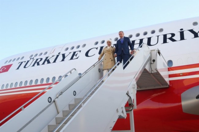 Cumhurbaşkanı Erdoğan, ABD'den Türkiye'ye döndü