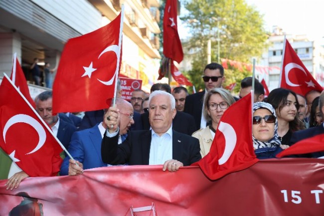 15 Temmuz Bursa'da törenlerle anıldı