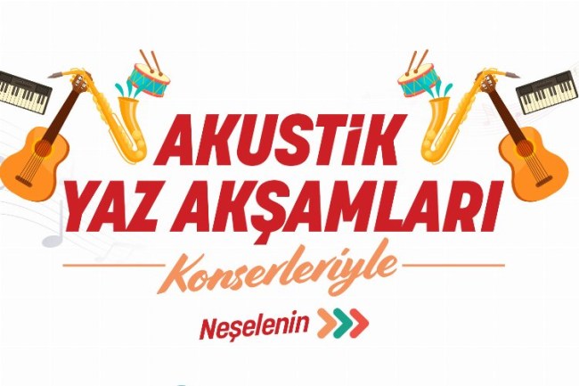 Manisa'da 'Akustik Yaz Akşamları'