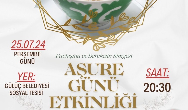 Gülüç Belediyesinde Aşure Günü etkinliği