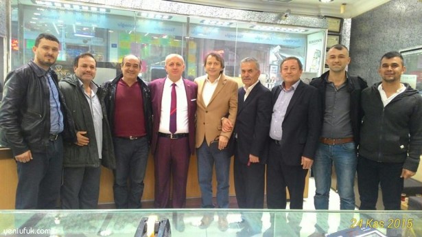 YAZICIOĞLU'NU ZİYARET ETTİ..