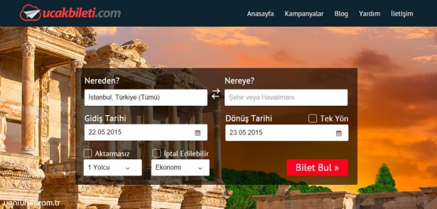 UCUZ UÇAK BİLETİNİN ADRESİ: UCAKBİLETİ.COM