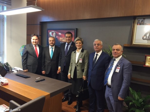 MÜSİAD'TAN, DEMİRTAŞ'A ZİYARET..