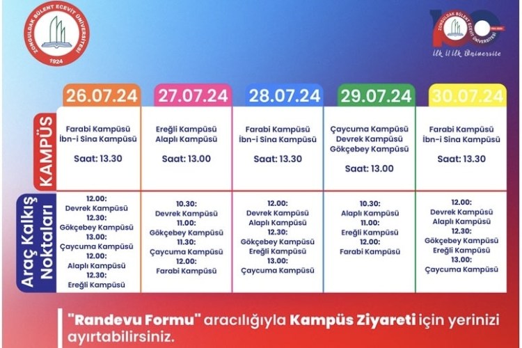 BEUN Tanıtım ve Tercih Günleri başlıyor