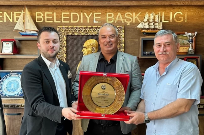 Keşan TSO'dan Enez Belediye Başkanı Özkan Günenç'e ziyaret