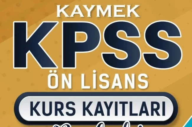 Kayseri Büyükşehir Belediyesi'nin KPSS için kurs kayıtları sürüyor