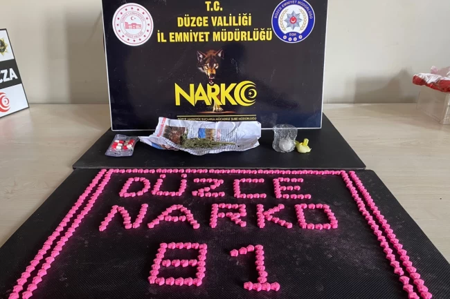 Düzce'de uyuşturucu operasyonu