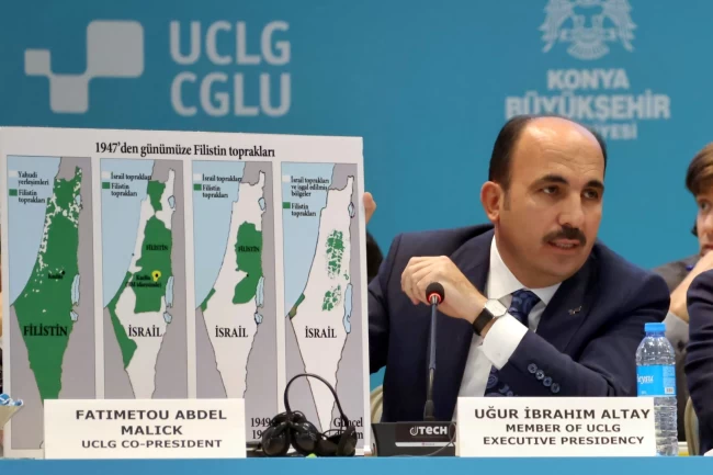 UCLG Başkanı Altay'dan İsrail'e lanetleme