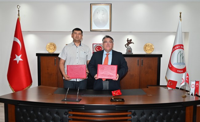 ZBEÜ ile Abylkas Saginov Karaganda Technical University arasında işbirliği protokolü imzalandı