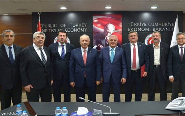 EKONOMİ BAKANI EREĞLİ TSOYU AĞIRLADI