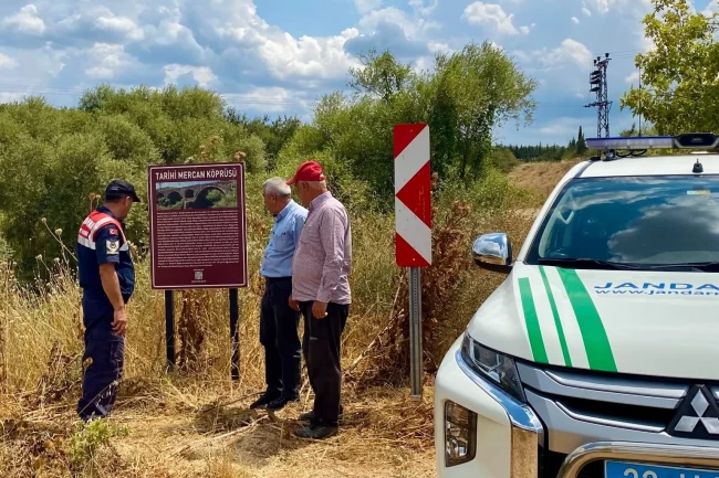 Jandarma'dan Tarihi Mercan Köprüsüne sahip çıkma çağrısı