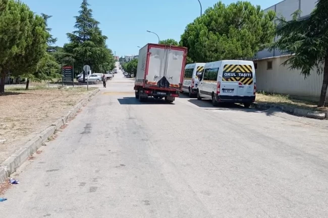 Bursa'da tehlikeli yolculuk