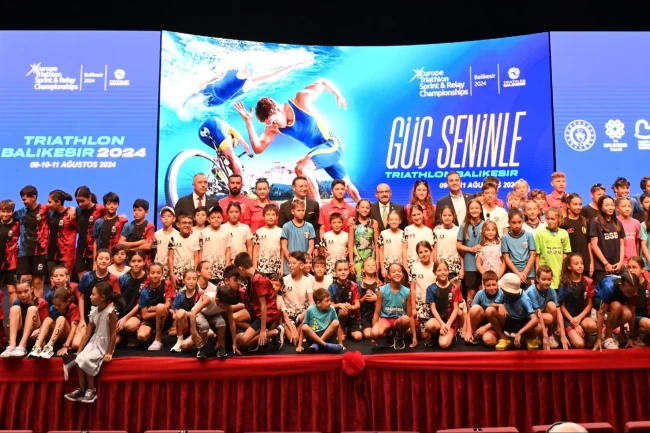 Balıkesir'de Triatlon heyecanı