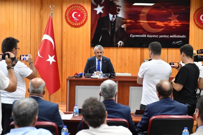 Vali Sezer, İl Genel Meclisi'nin misafiri oldu