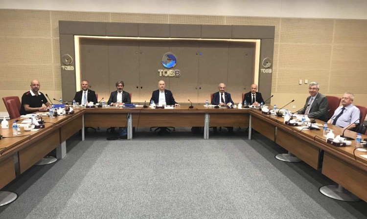 Arslan Keleş, TOBB Yüksek Disiplin Kurulu toplantısına katıldı