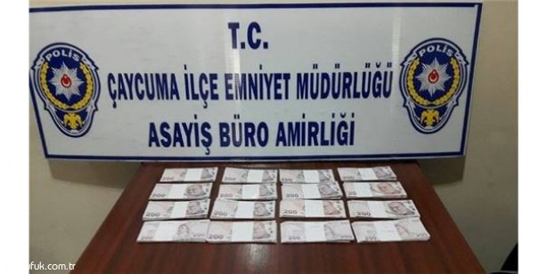 EMNİYETTEN SAHTE PARA OPERASYONU